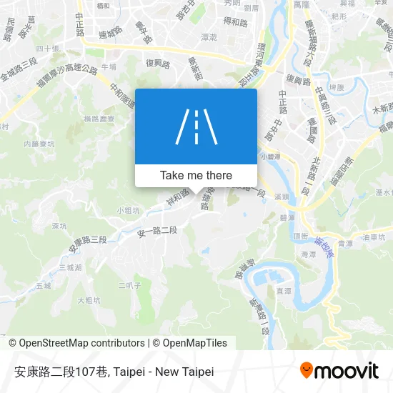 安康路二段107巷地圖