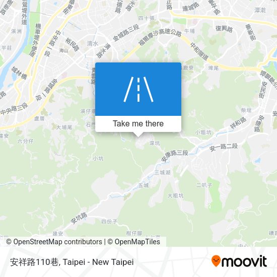 安祥路110巷地圖