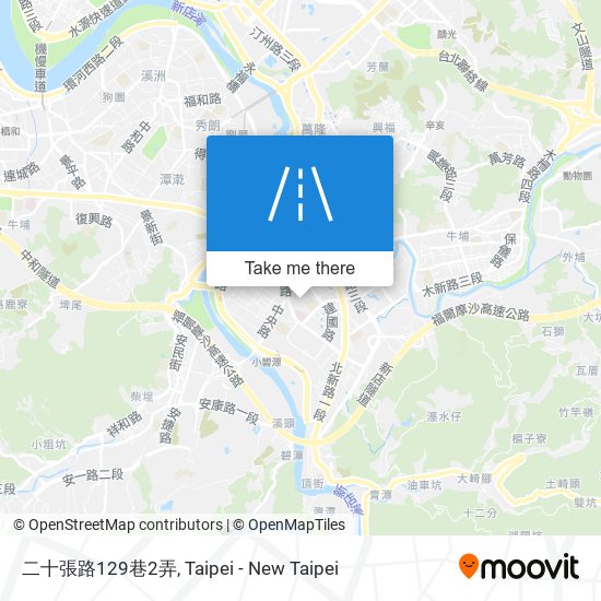 二十張路129巷2弄地圖