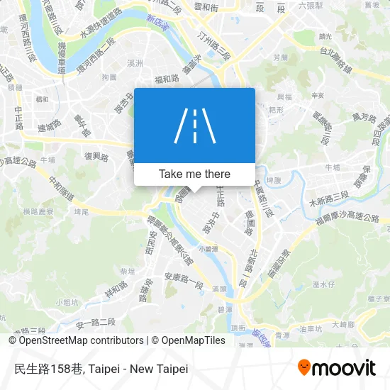 民生路158巷 map