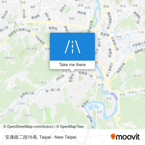 安康路二段16巷地圖