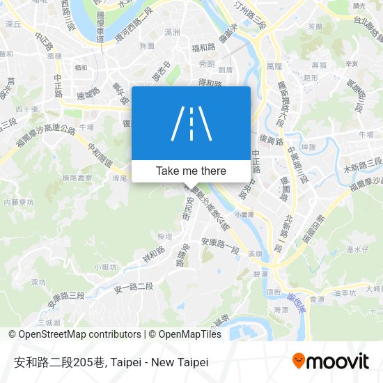 安和路二段205巷 map