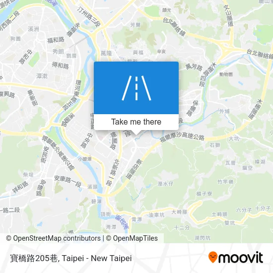 寶橋路205巷 map