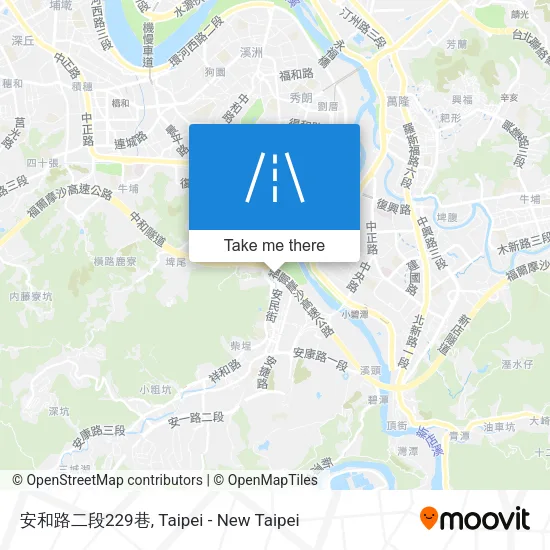 安和路二段229巷地圖
