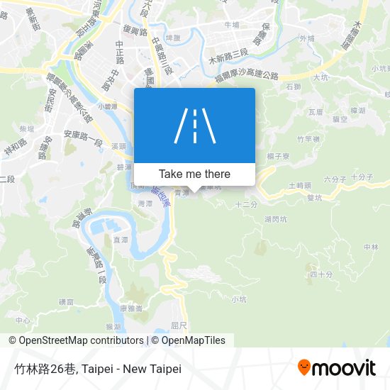 竹林路26巷地圖