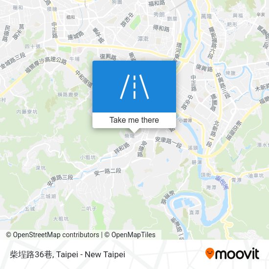 柴埕路36巷 map