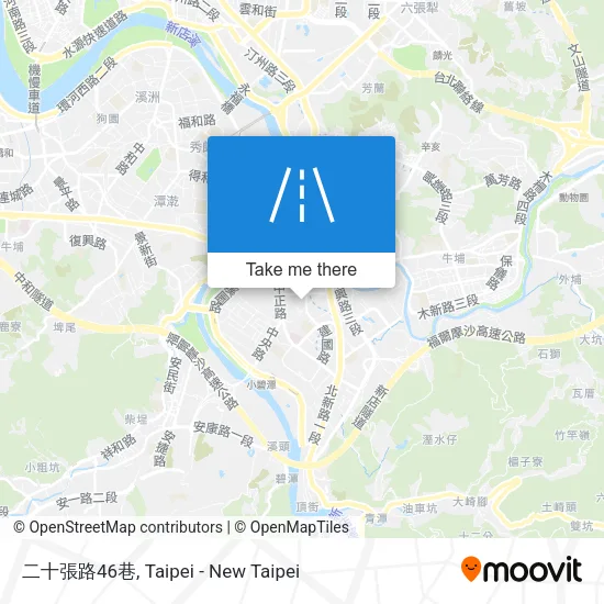 二十張路46巷 map