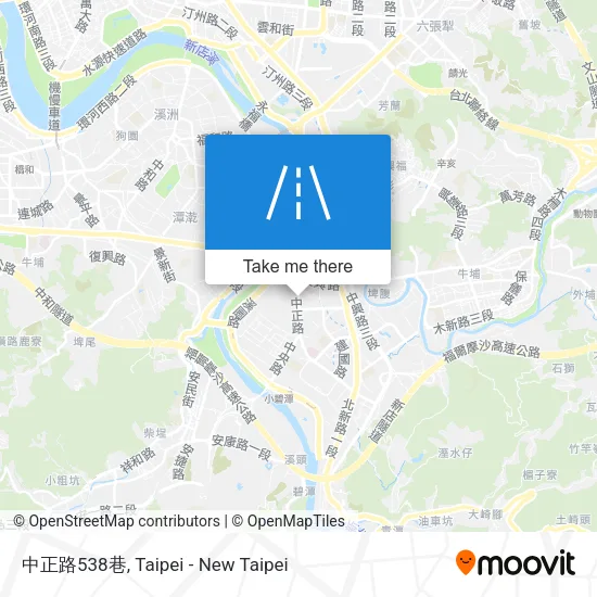 中正路538巷 map