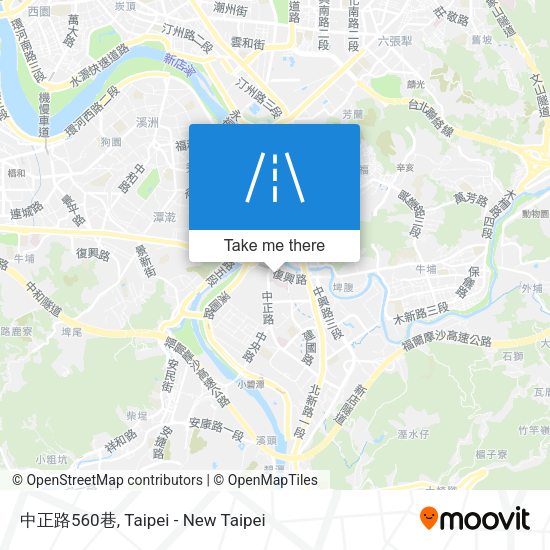 中正路560巷地圖