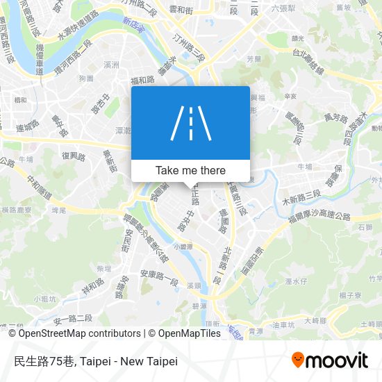 民生路75巷地圖