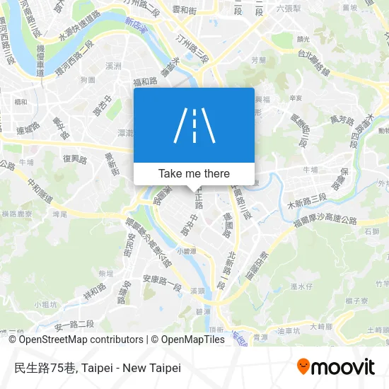 民生路75巷地圖