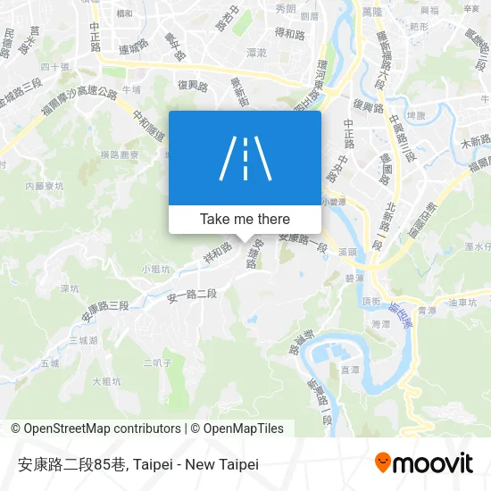安康路二段85巷地圖