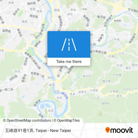 五峰路91巷1弄 map