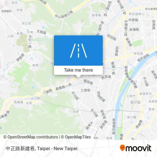 中正路新建巷地圖