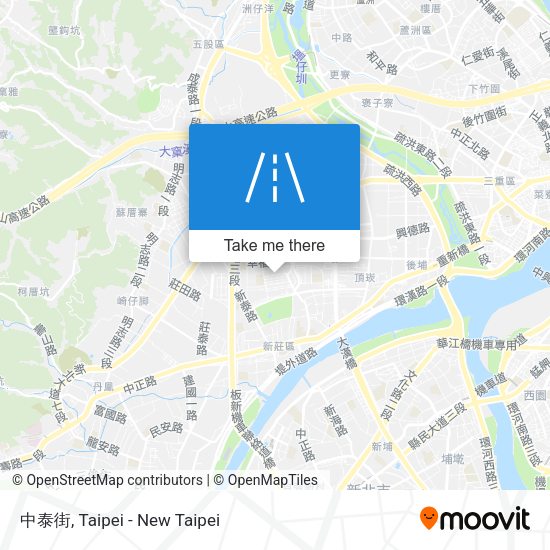 中泰街地圖