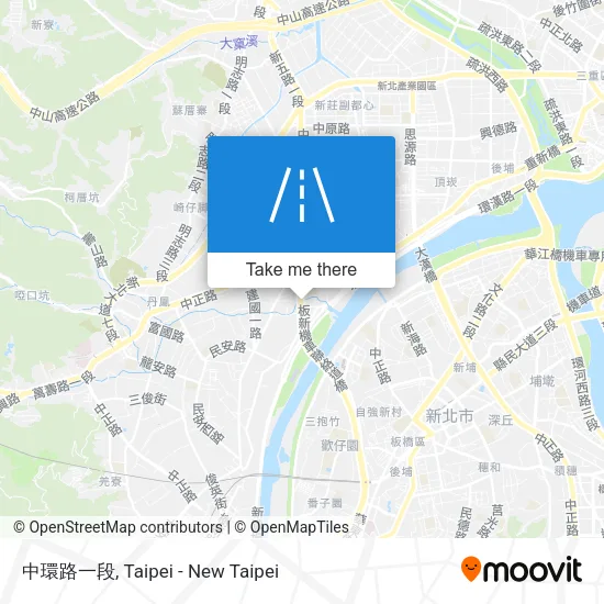 中環路一段 map