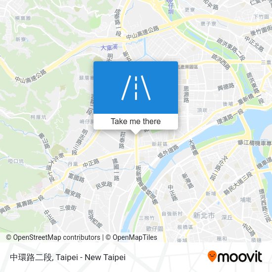 中環路二段 map