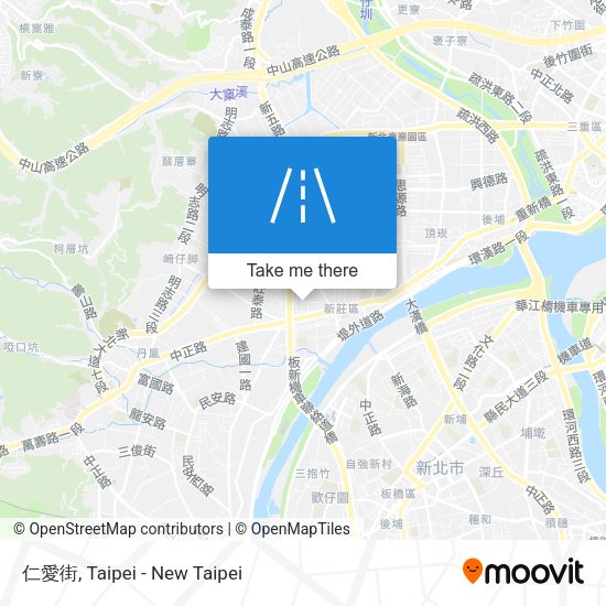 仁愛街 map