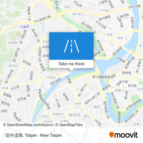 堤外道路地圖