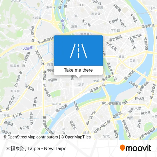 幸福東路 map