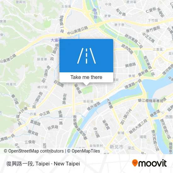 復興路一段地圖