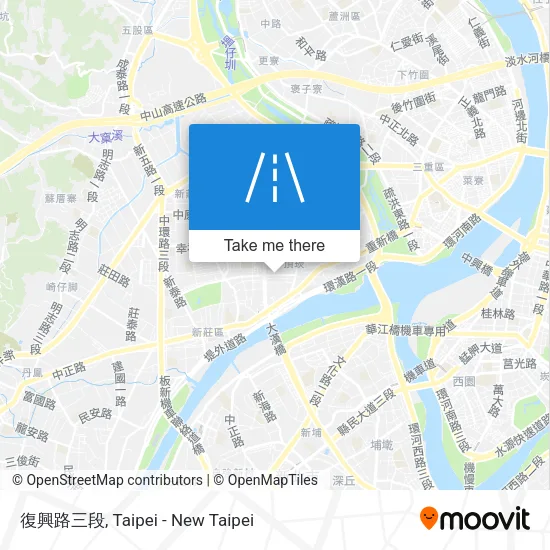 復興路三段地圖
