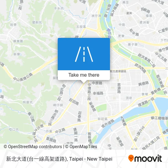新北大道(台一線高架道路) map