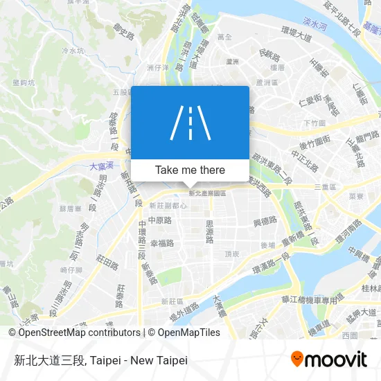 新北大道三段地圖