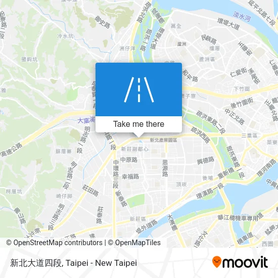 新北大道四段 map