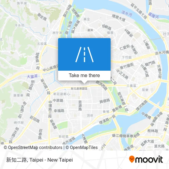 新知二路 map