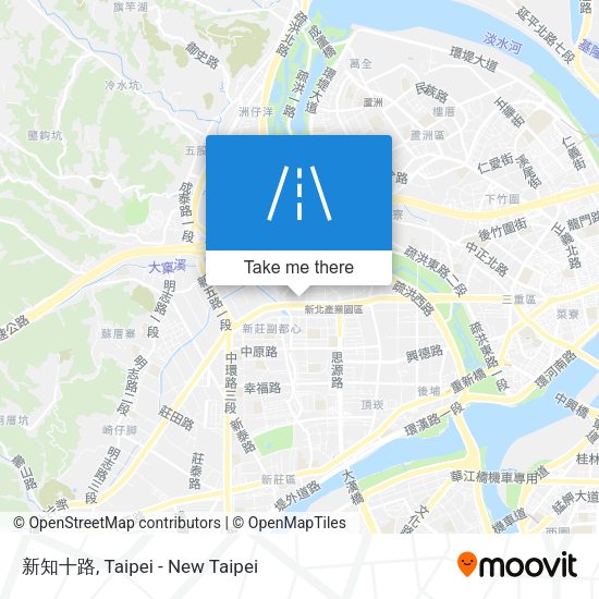 新知十路 map
