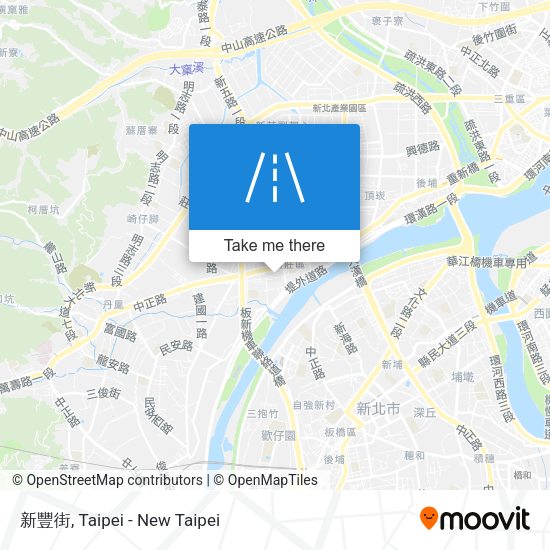 新豐街 map