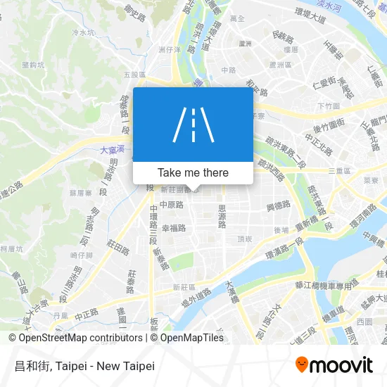 昌和街 map