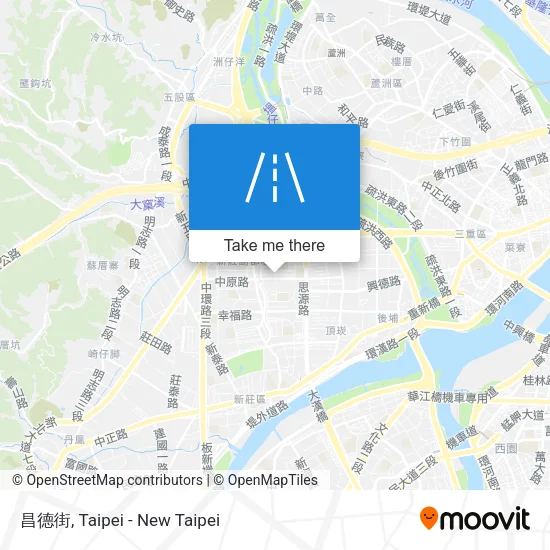 昌德街 map