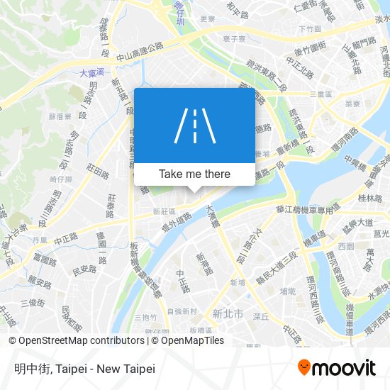 明中街 map