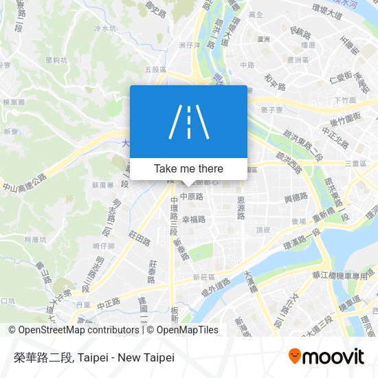 榮華路二段地圖