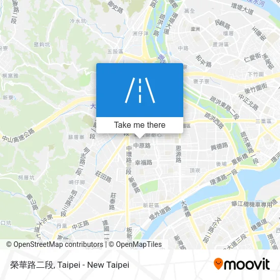 榮華路二段 map