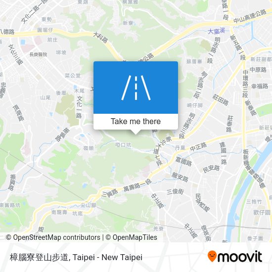 樟腦寮登山步道 map