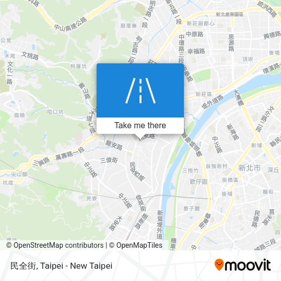 民全街 map