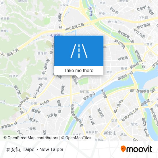 泰安街 map