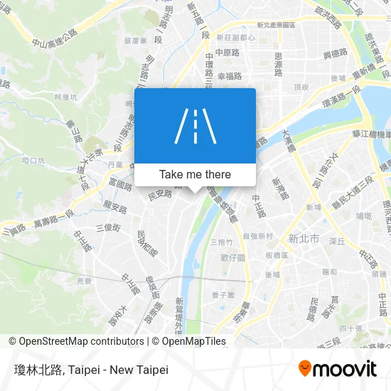 瓊林北路地圖