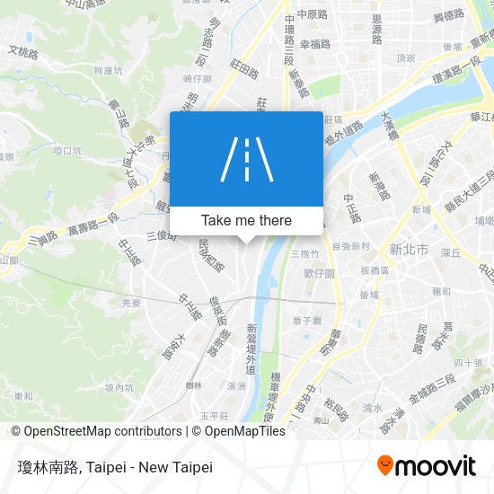 瓊林南路地圖