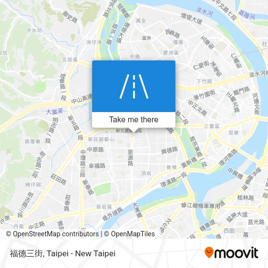 福德三街 map