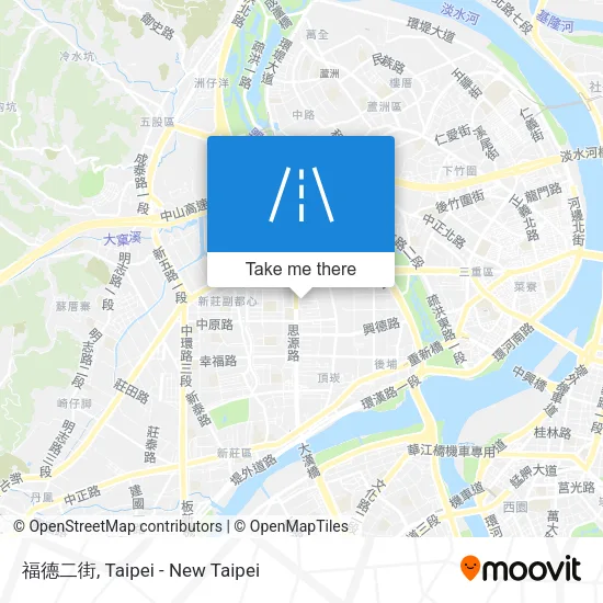 福德二街地圖