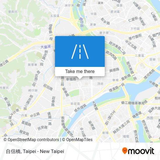 自信橋地圖