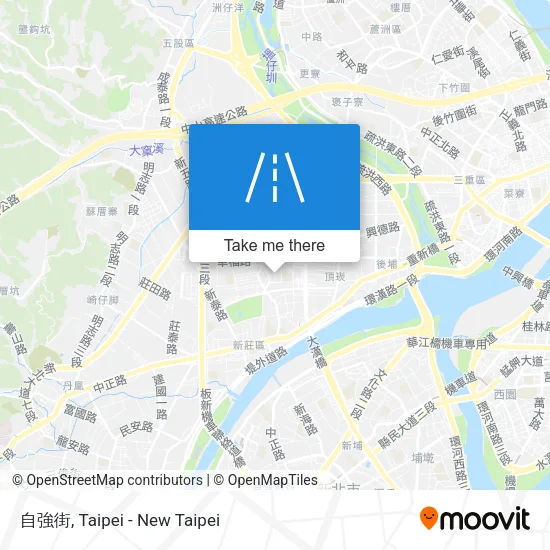 自強街 map