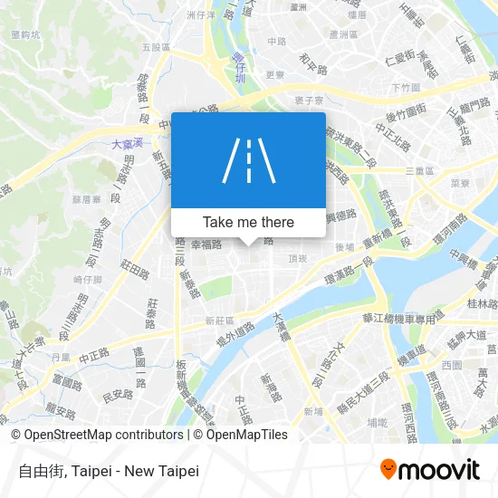 自由街 map