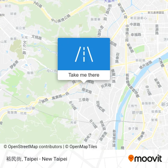 裕民街 map