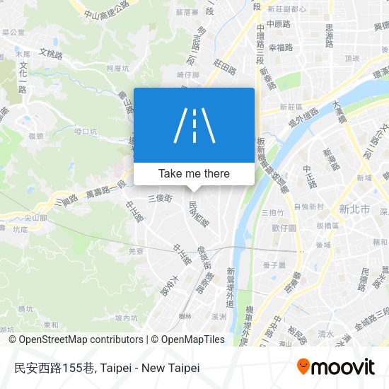 民安西路155巷地圖