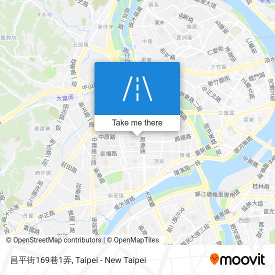 昌平街169巷1弄地圖